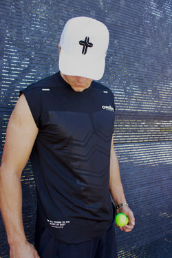 Collection of christian athletes men collection apparel black and white lifting weights in a gallery layout