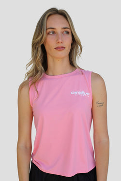 Collection of Women’s Performance Tank “Gray” in a gallery layout