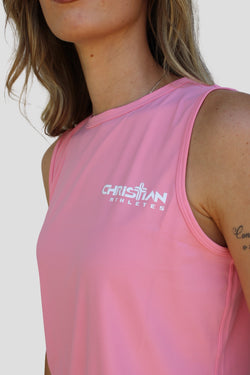 Collection of Women’s performance Tank “Light-Pink” in a gallery layout