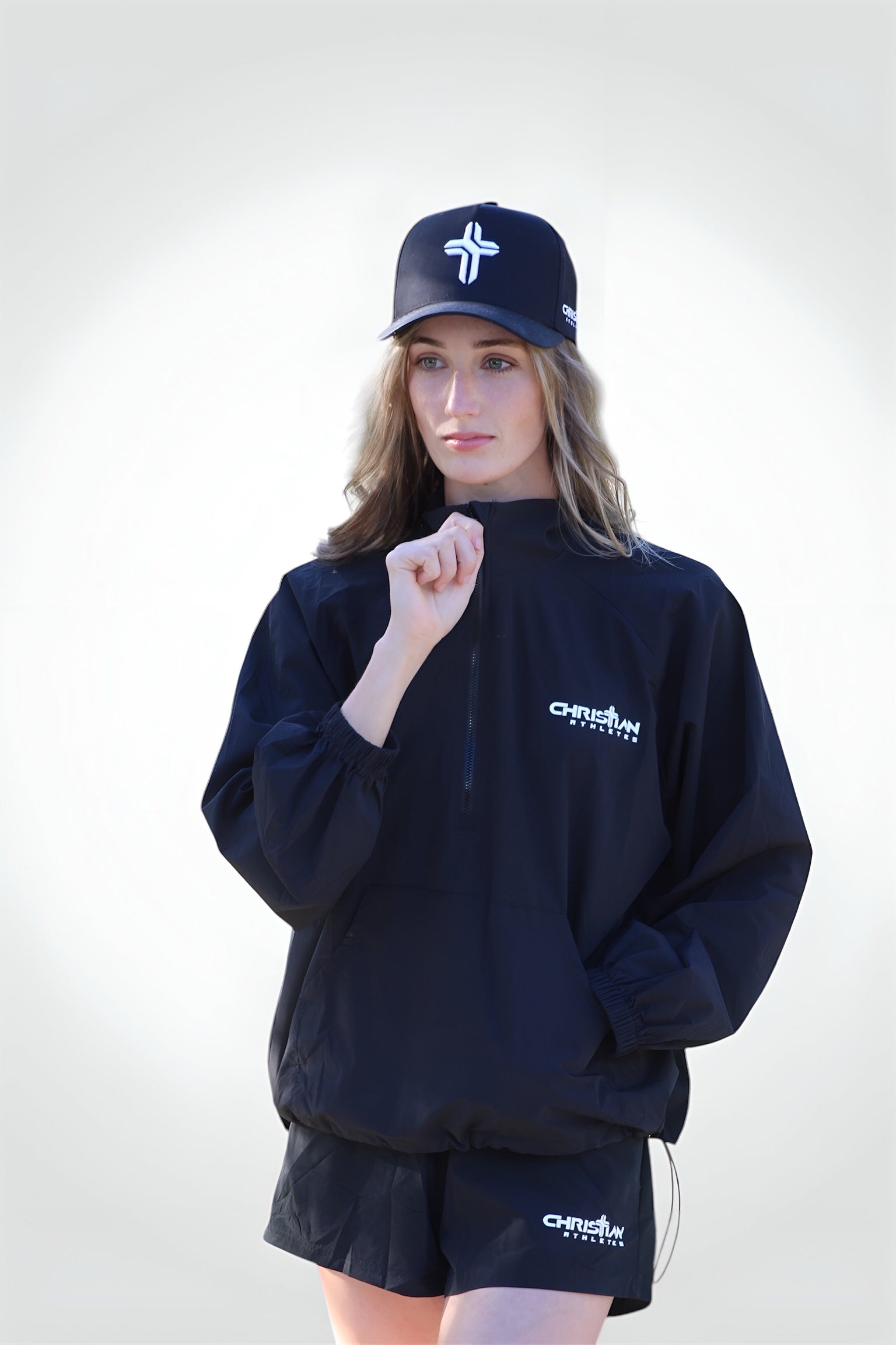Collection of Women’s Windbreaker 2 Piece Set in a gallery layout