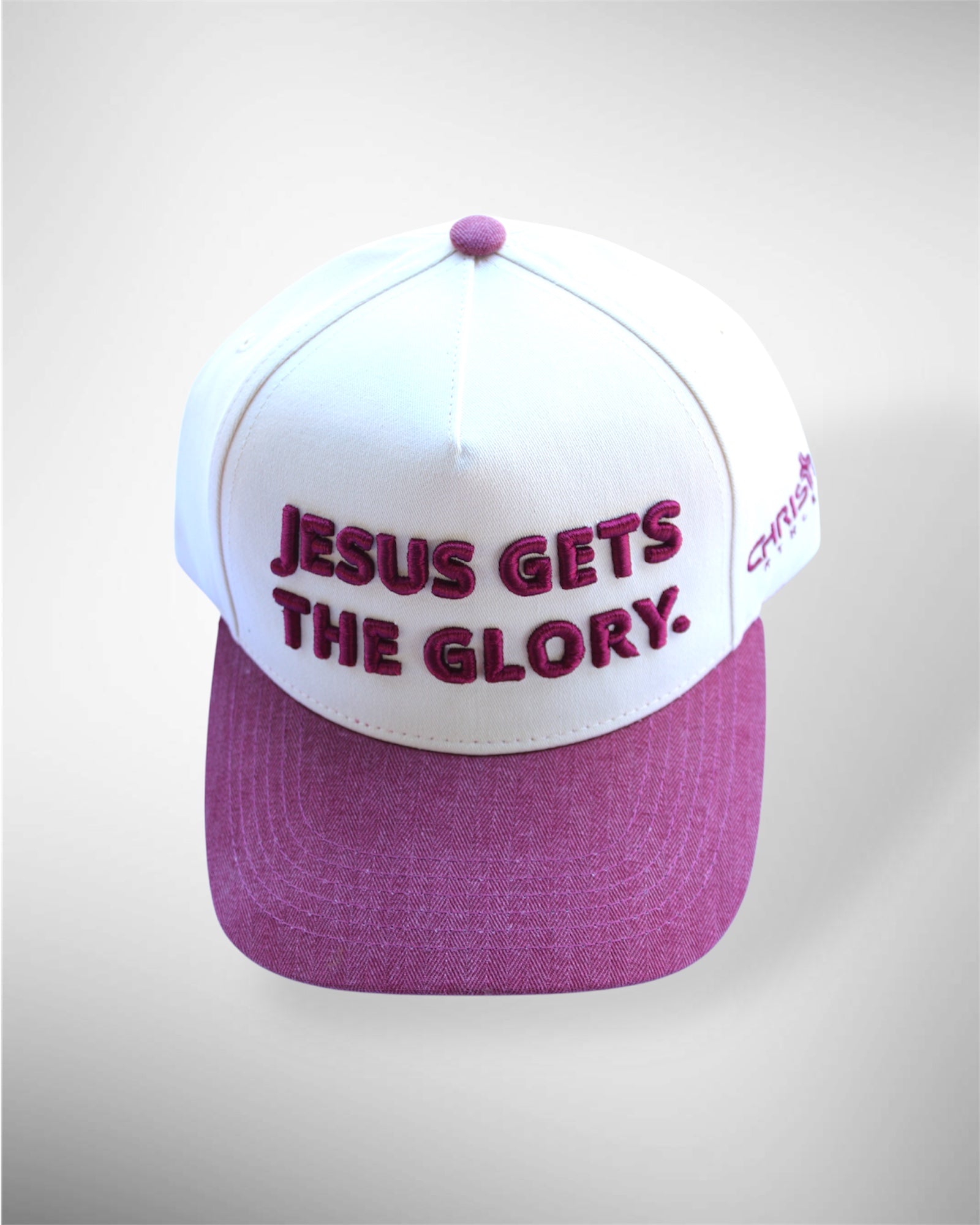 Collection of Jesus Gets The Glory Snapback Hats in a gallery layout
