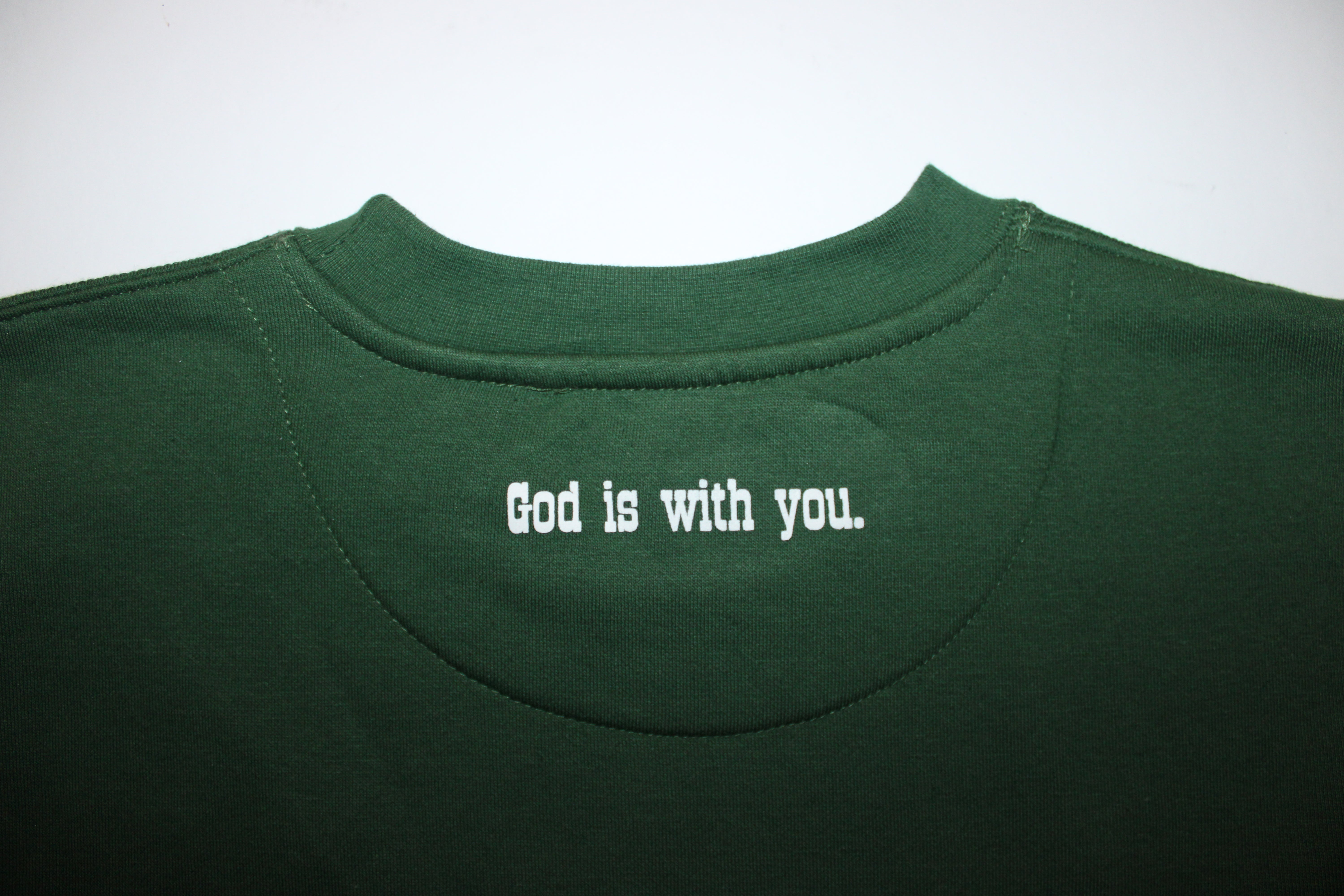 Emmanuel God With Us Crewneck ‘Forest Green’