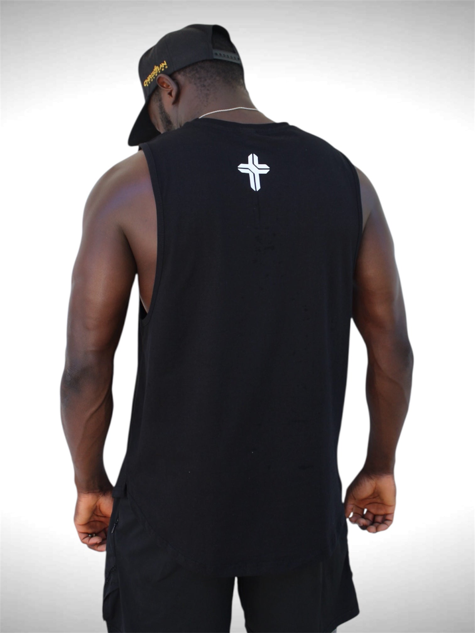 Collection of ‘Pray, Work, Trust God’ Tank Top in a gallery layout