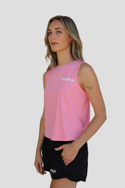 Collection of Women’s performance Tank “Light-Pink” in a gallery layout