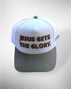 Collection of Jesus Gets The Glory Snapback Hats in a gallery layout