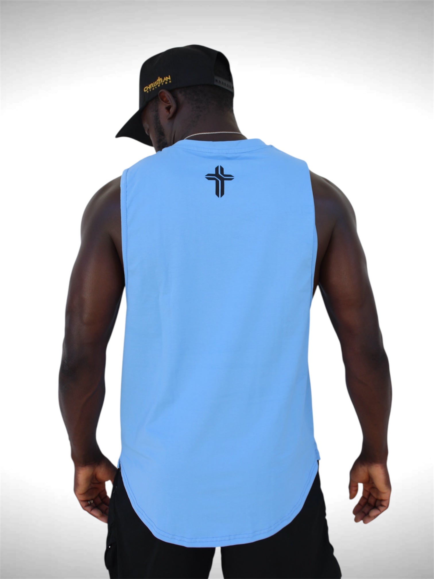 Collection of ‘Pray, Work, Trust God’ Tank Top in a gallery layout