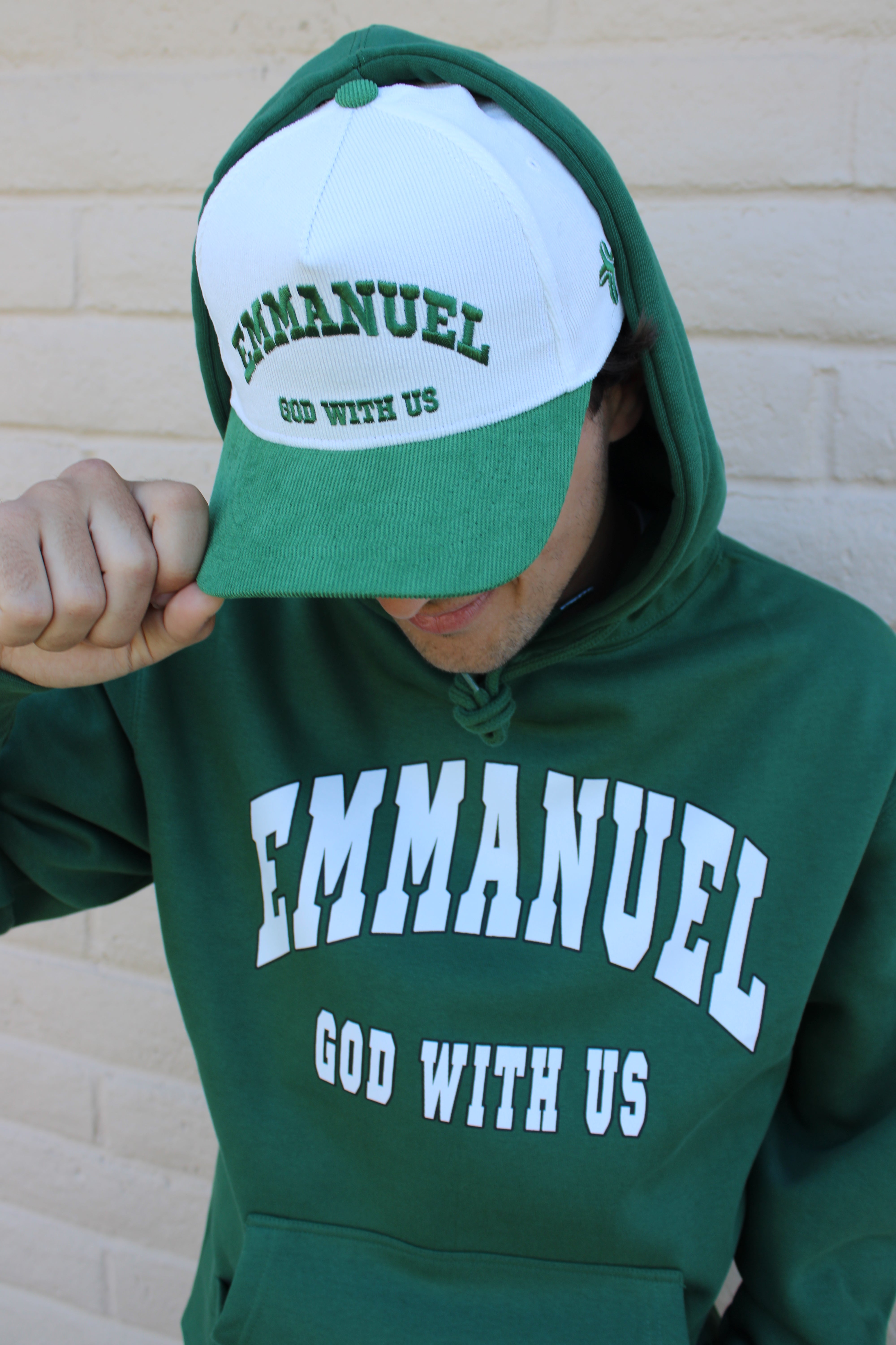 Image of Emmanuel God With Us Hat ‘Corduroy’