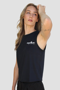 Collection of Women’s Performance Tank “Black” in a gallery layout