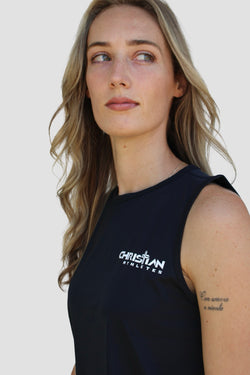 Collection of Women’s Performance Tank “Black” in a gallery layout