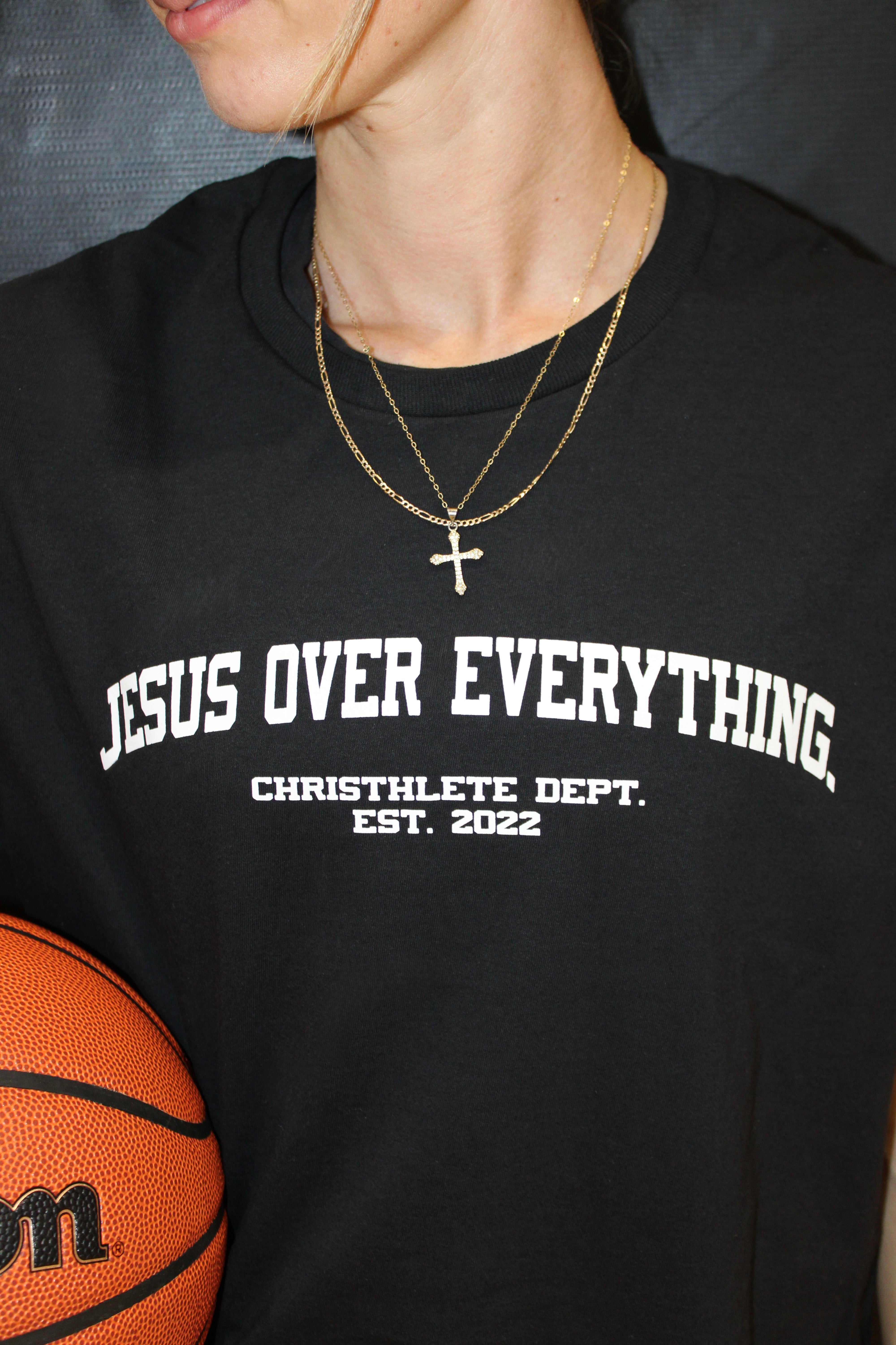Jesus Over Everything Tee ‘Black’