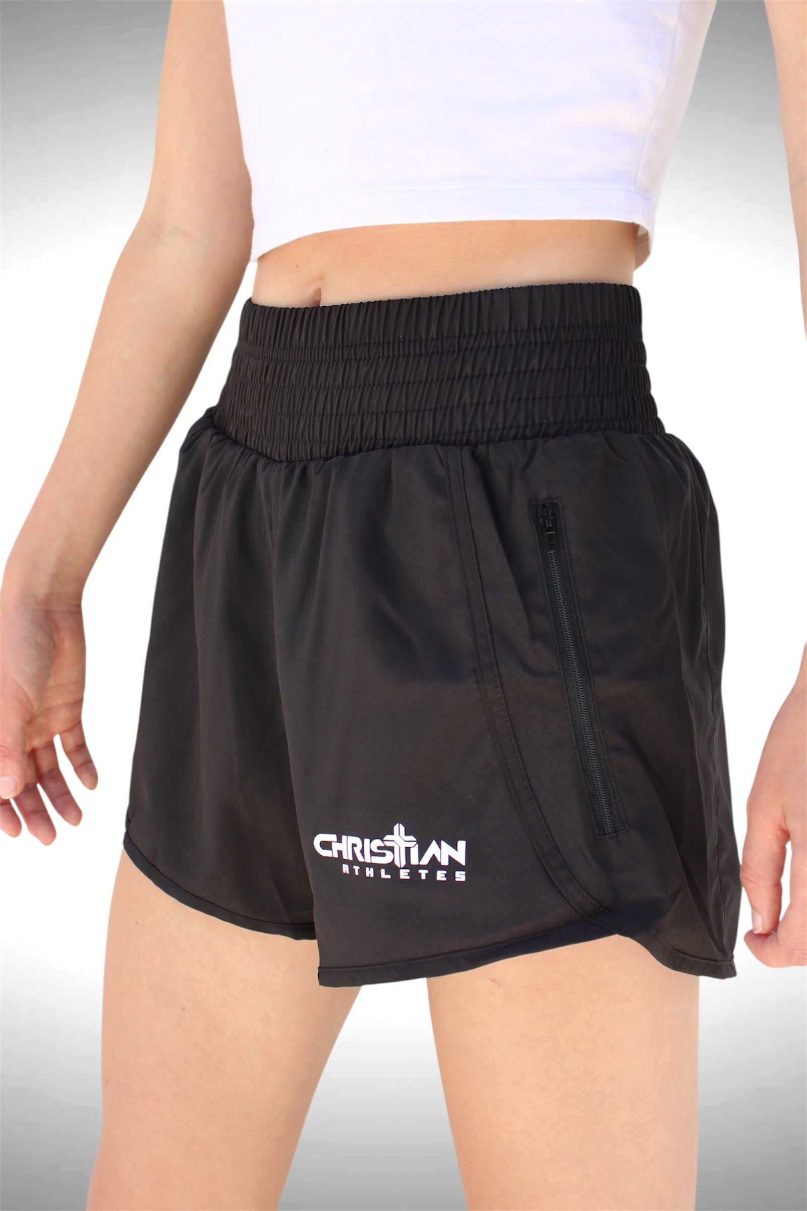 Image of Women’s High Waist Running Shorts