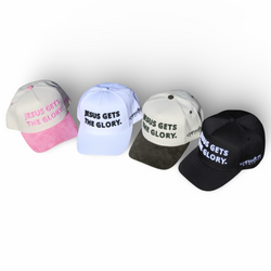 Collection of Jesus Gets The Glory Snapback Hats in a gallery layout