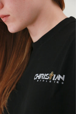 Collection of Just Here To Give God Glory T-shirt Black in a gallery layout