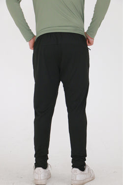 Collection of Men's Performance Joggers Black in a gallery layout