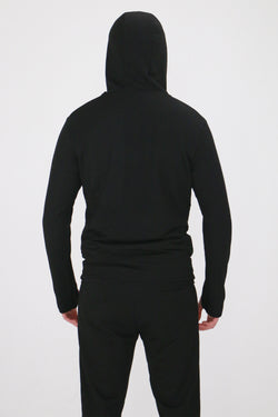 Collection of Men's Black Performance Jacket in a gallery layout