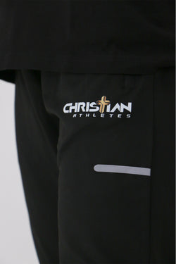 Collection of Men's Performance Joggers Black in a gallery layout