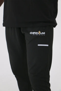 Collection of Men's Performance Joggers Black in a gallery layout