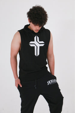 Collection of Men's Jesus Gets The Glory Joggers Black in a gallery layout