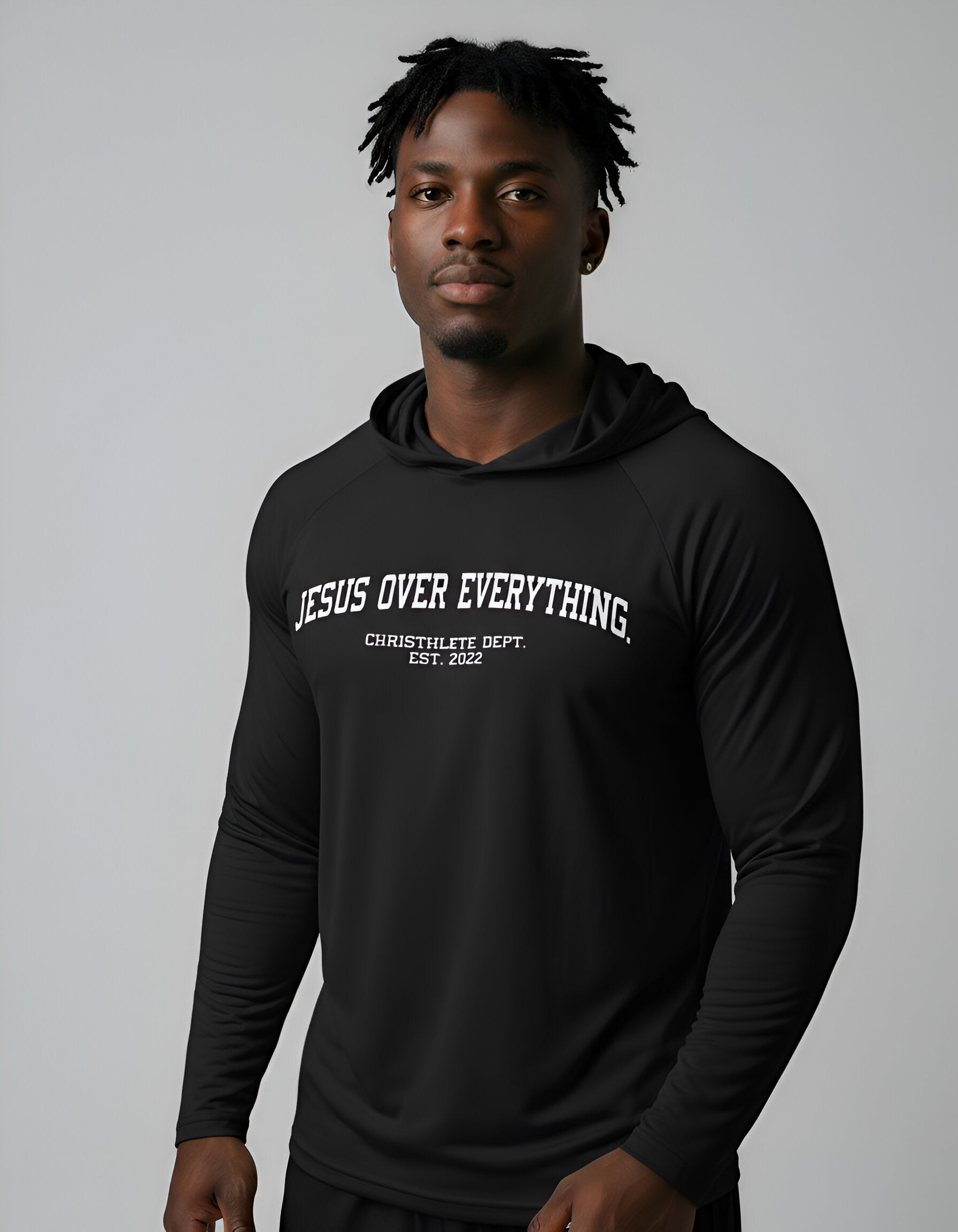 Jesus Over Everything Lightweight Hoodie